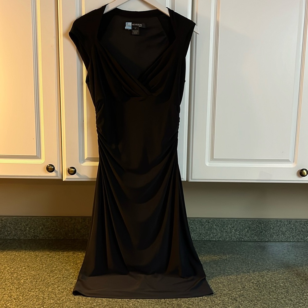And Klein cap sleeve dress.
Size: 8
Color: black